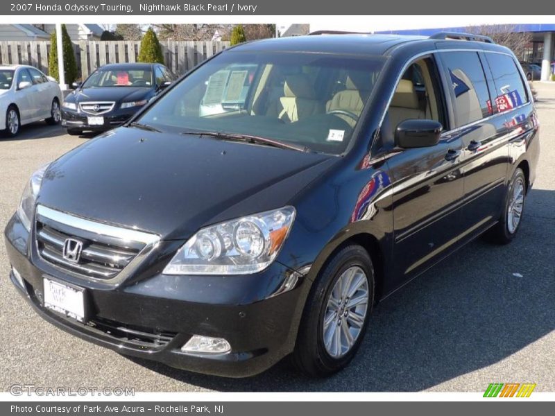 Nighthawk Black Pearl / Ivory 2007 Honda Odyssey Touring