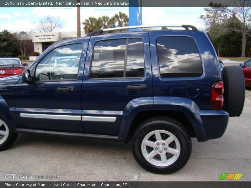 Midnight Blue Pearl / Medium Slate Gray 2006 Jeep Liberty Limited