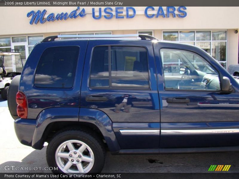 Midnight Blue Pearl / Medium Slate Gray 2006 Jeep Liberty Limited