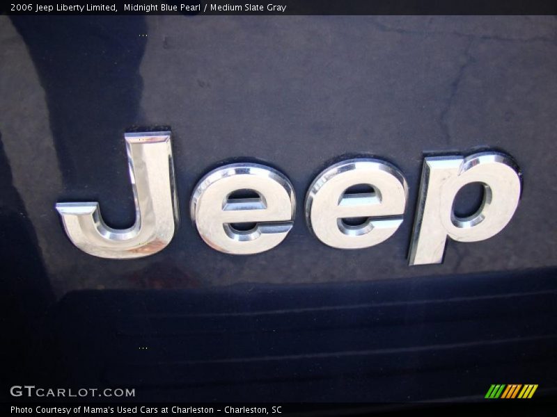 Midnight Blue Pearl / Medium Slate Gray 2006 Jeep Liberty Limited