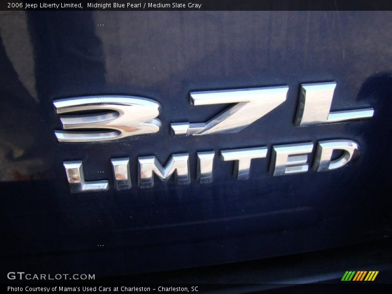 Midnight Blue Pearl / Medium Slate Gray 2006 Jeep Liberty Limited