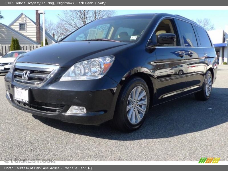 Nighthawk Black Pearl / Ivory 2007 Honda Odyssey Touring