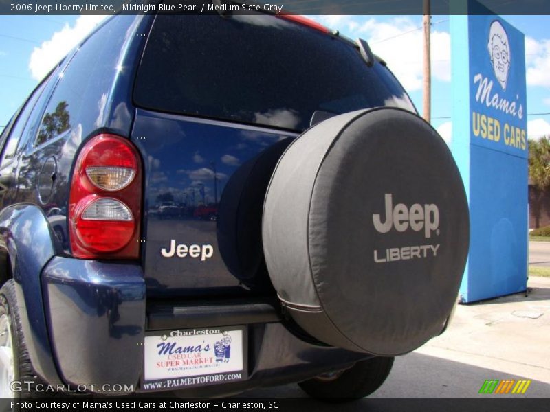 Midnight Blue Pearl / Medium Slate Gray 2006 Jeep Liberty Limited