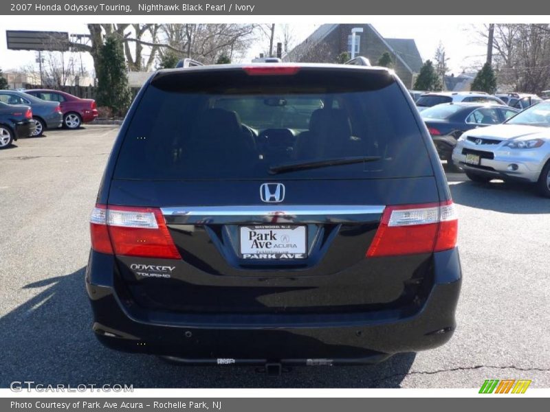 Nighthawk Black Pearl / Ivory 2007 Honda Odyssey Touring