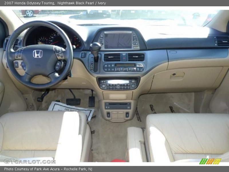 Nighthawk Black Pearl / Ivory 2007 Honda Odyssey Touring