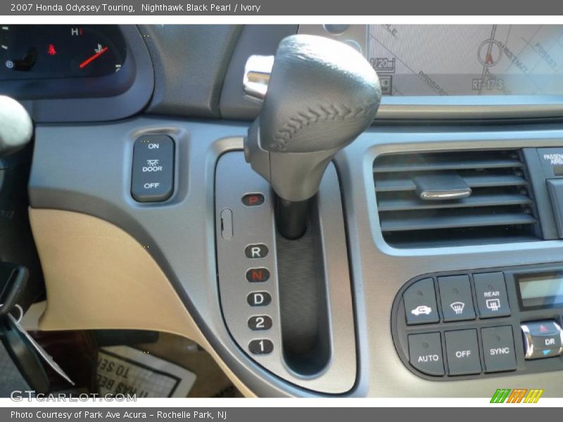 Nighthawk Black Pearl / Ivory 2007 Honda Odyssey Touring