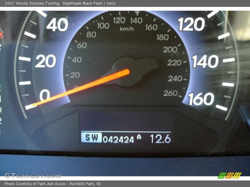 Nighthawk Black Pearl / Ivory 2007 Honda Odyssey Touring
