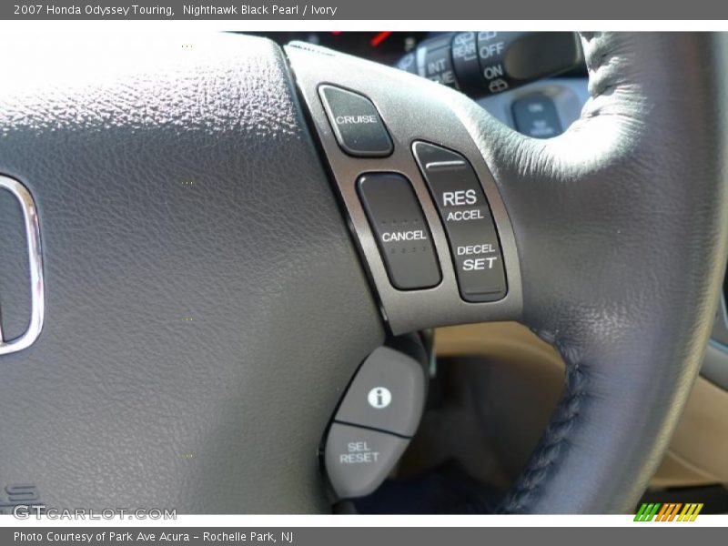Nighthawk Black Pearl / Ivory 2007 Honda Odyssey Touring