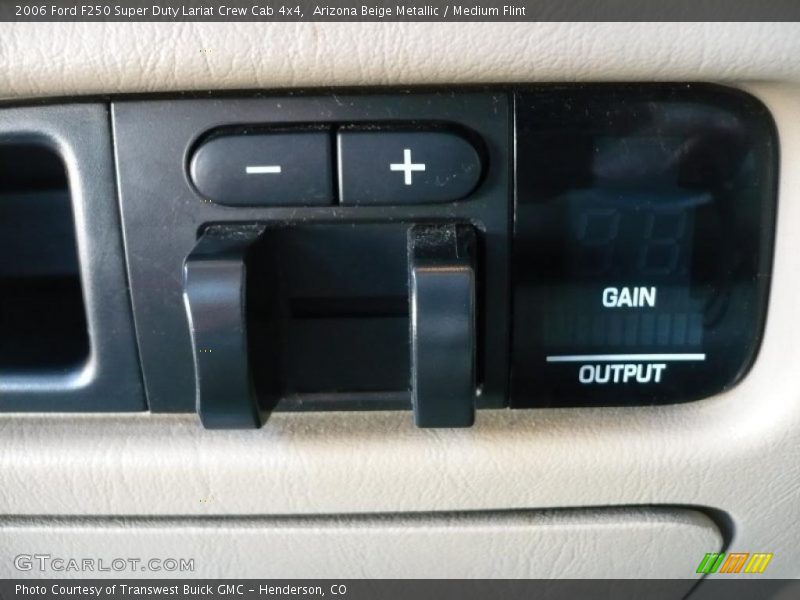 Arizona Beige Metallic / Medium Flint 2006 Ford F250 Super Duty Lariat Crew Cab 4x4