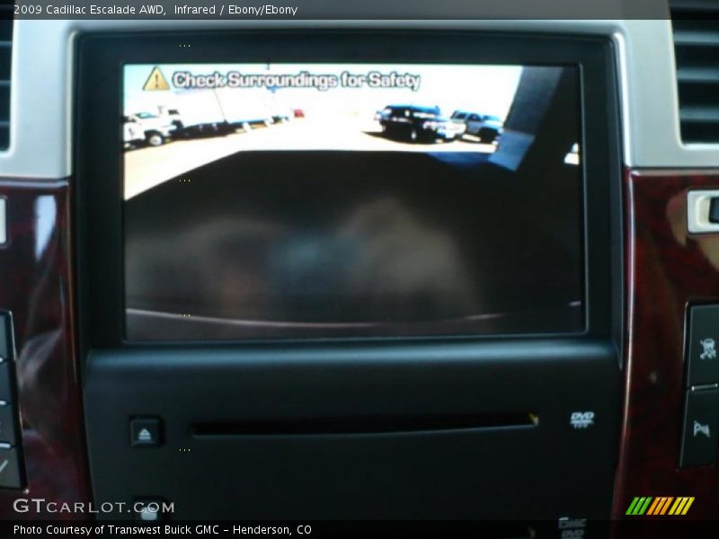 Infrared / Ebony/Ebony 2009 Cadillac Escalade AWD