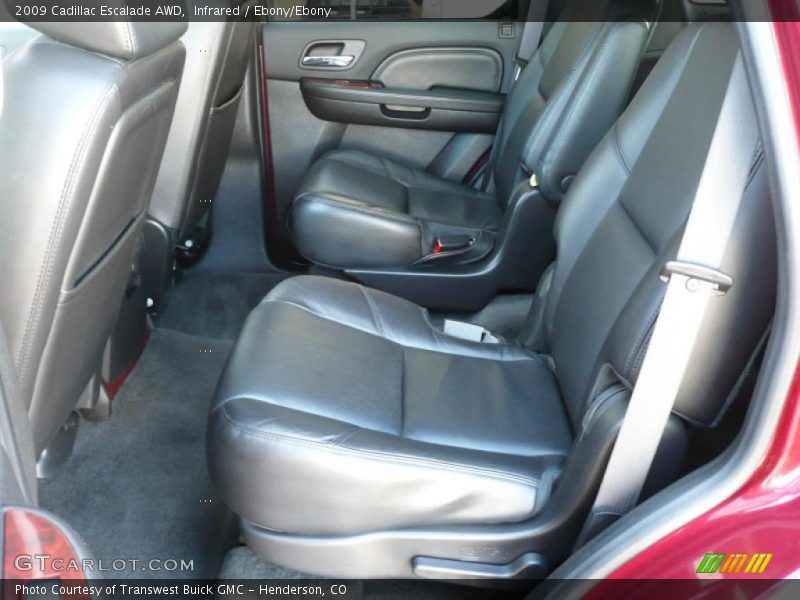 Infrared / Ebony/Ebony 2009 Cadillac Escalade AWD