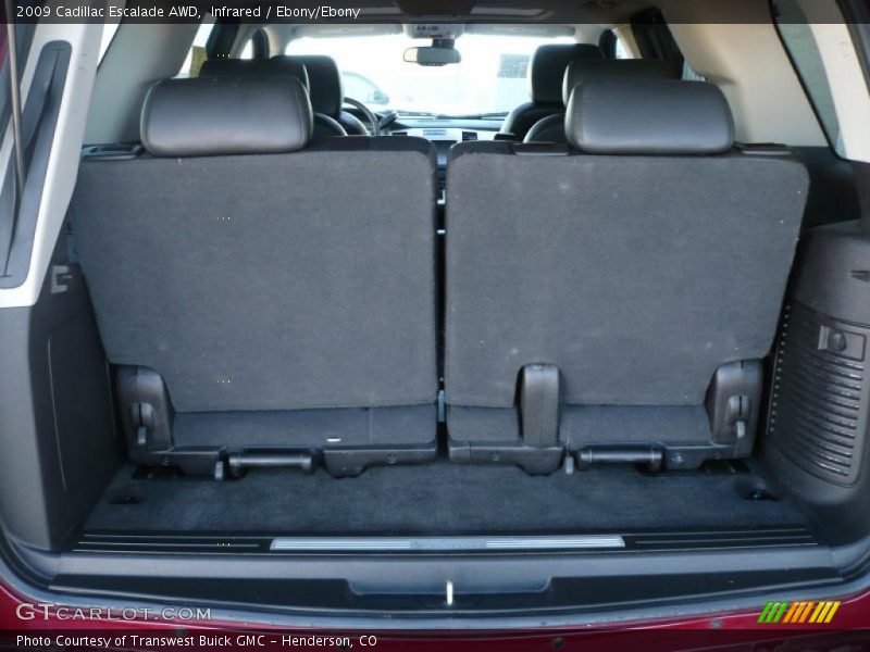 Infrared / Ebony/Ebony 2009 Cadillac Escalade AWD
