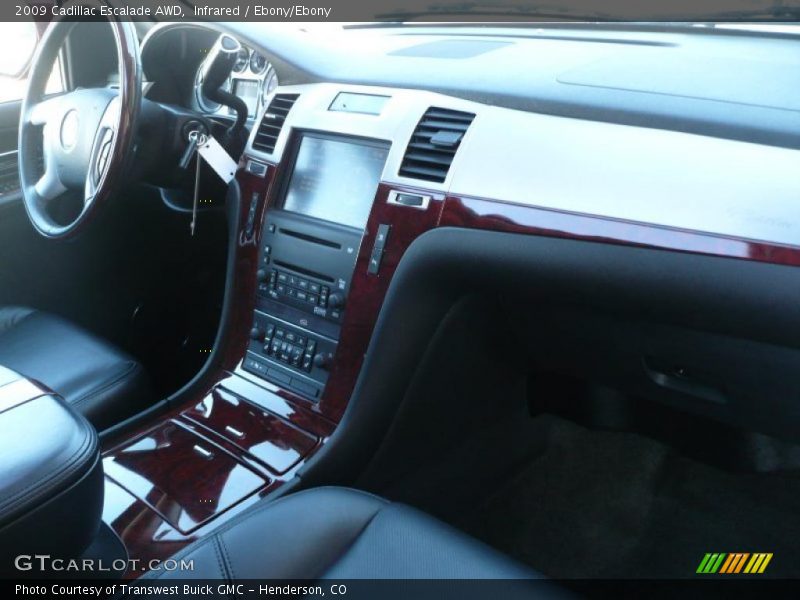 Infrared / Ebony/Ebony 2009 Cadillac Escalade AWD
