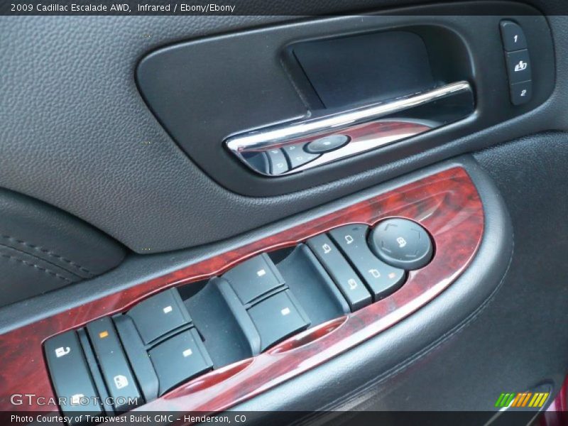 Infrared / Ebony/Ebony 2009 Cadillac Escalade AWD