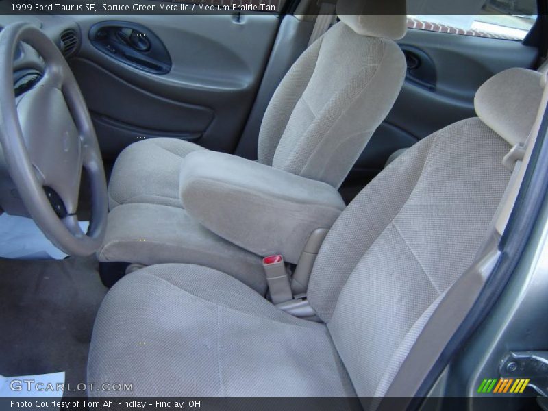 Spruce Green Metallic / Medium Prairie Tan 1999 Ford Taurus SE
