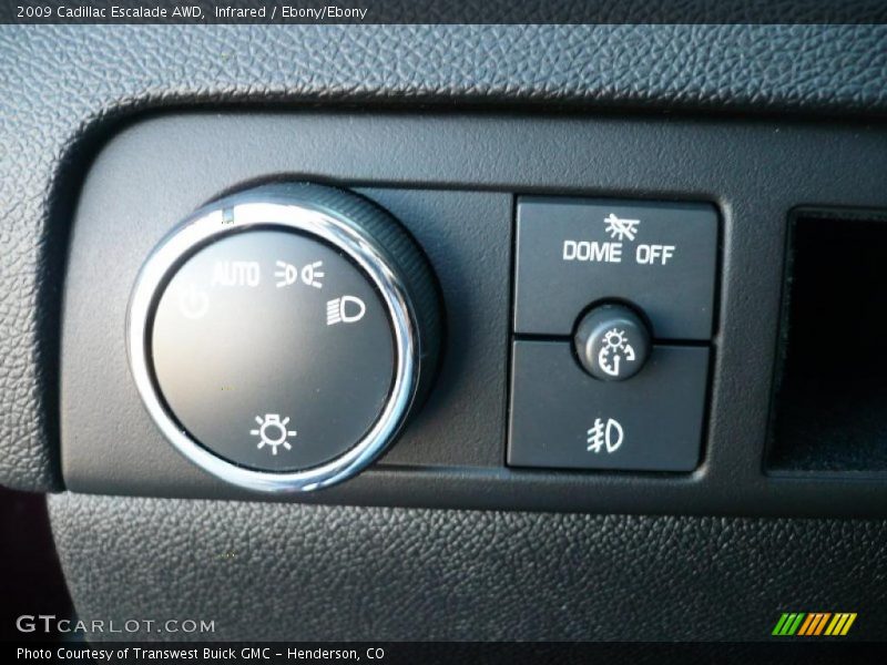 Infrared / Ebony/Ebony 2009 Cadillac Escalade AWD