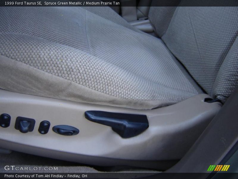 Spruce Green Metallic / Medium Prairie Tan 1999 Ford Taurus SE
