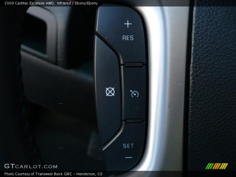 Infrared / Ebony/Ebony 2009 Cadillac Escalade AWD