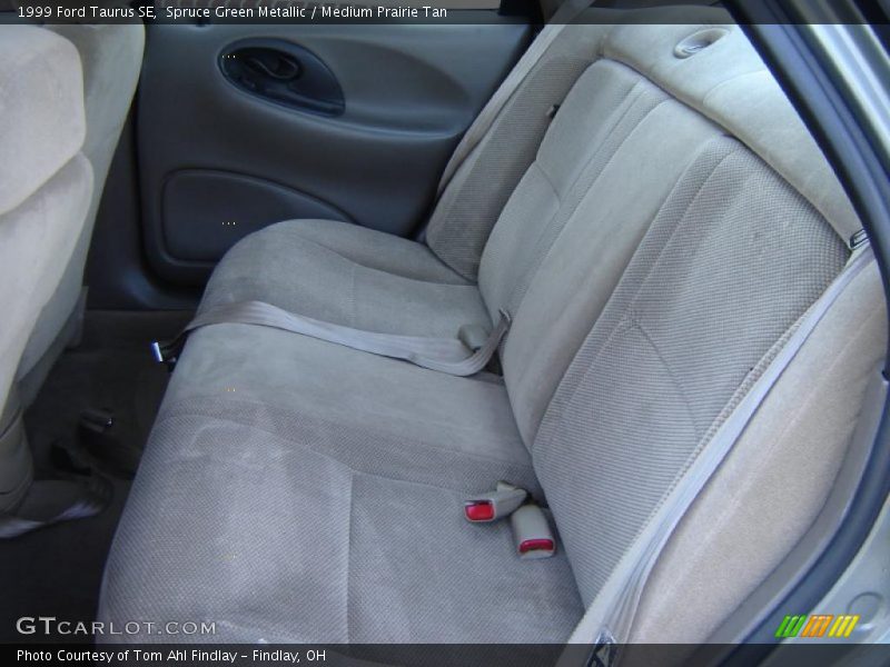 Spruce Green Metallic / Medium Prairie Tan 1999 Ford Taurus SE