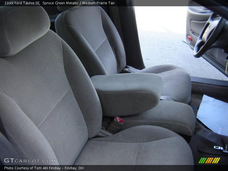 Spruce Green Metallic / Medium Prairie Tan 1999 Ford Taurus SE