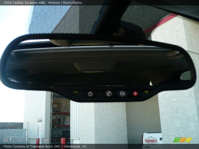 Infrared / Ebony/Ebony 2009 Cadillac Escalade AWD