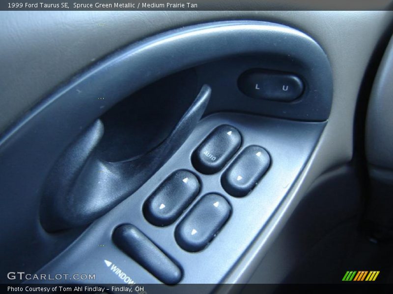 Spruce Green Metallic / Medium Prairie Tan 1999 Ford Taurus SE
