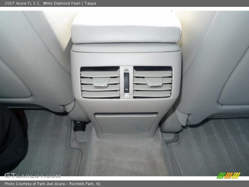 White Diamond Pearl / Taupe 2007 Acura TL 3.2