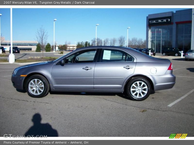Tungsten Grey Metallic / Dark Charcoal 2007 Mercury Milan V6