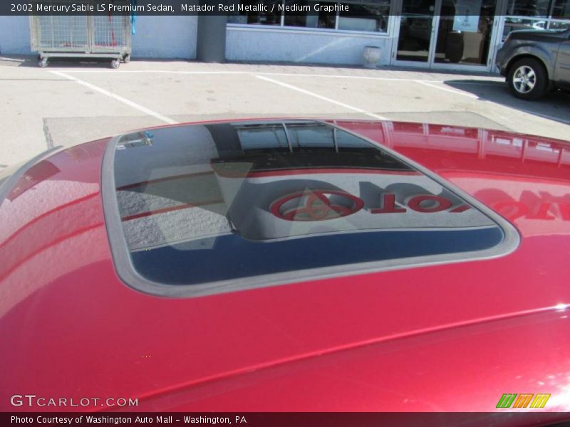 Matador Red Metallic / Medium Graphite 2002 Mercury Sable LS Premium Sedan