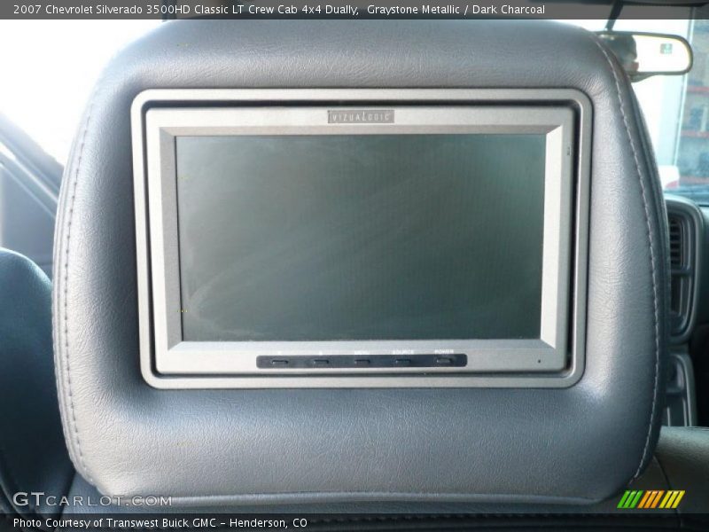 Graystone Metallic / Dark Charcoal 2007 Chevrolet Silverado 3500HD Classic LT Crew Cab 4x4 Dually