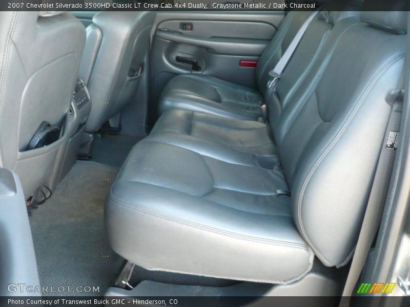 Graystone Metallic / Dark Charcoal 2007 Chevrolet Silverado 3500HD Classic LT Crew Cab 4x4 Dually