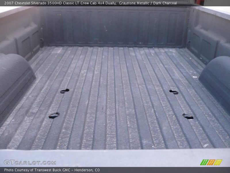 Graystone Metallic / Dark Charcoal 2007 Chevrolet Silverado 3500HD Classic LT Crew Cab 4x4 Dually
