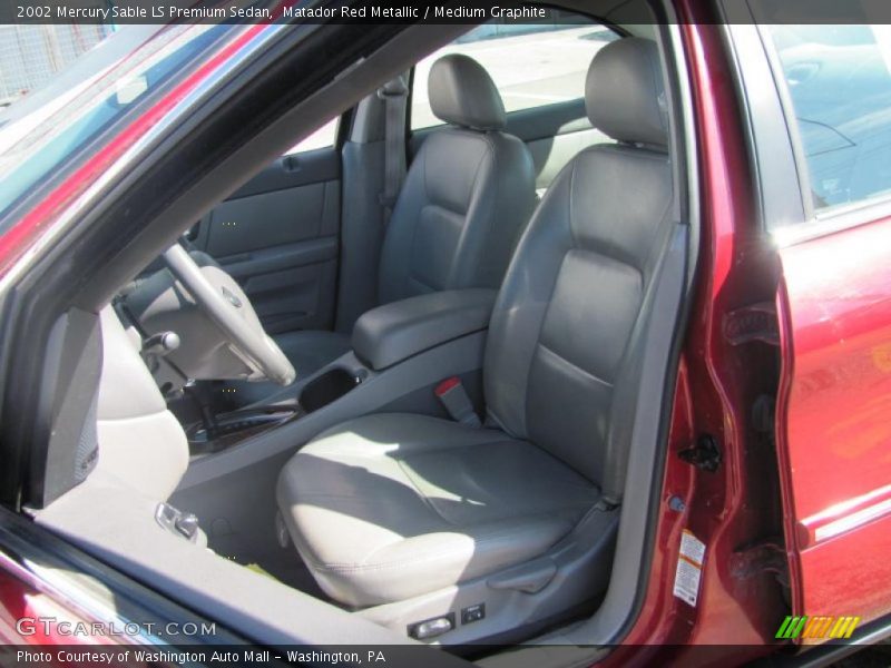 Matador Red Metallic / Medium Graphite 2002 Mercury Sable LS Premium Sedan