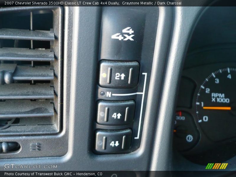 Graystone Metallic / Dark Charcoal 2007 Chevrolet Silverado 3500HD Classic LT Crew Cab 4x4 Dually