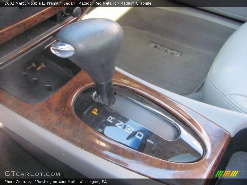 Matador Red Metallic / Medium Graphite 2002 Mercury Sable LS Premium Sedan