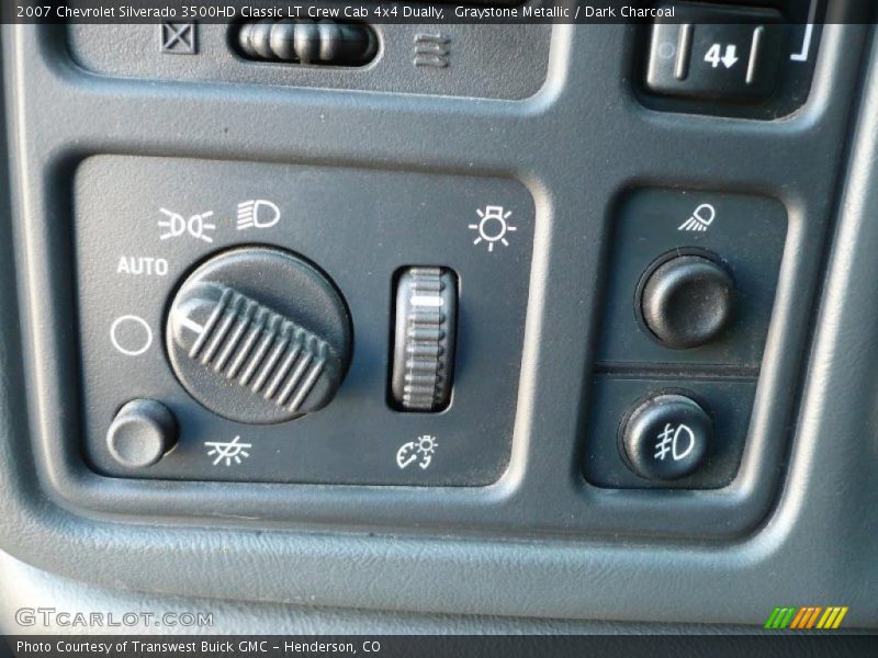 Graystone Metallic / Dark Charcoal 2007 Chevrolet Silverado 3500HD Classic LT Crew Cab 4x4 Dually