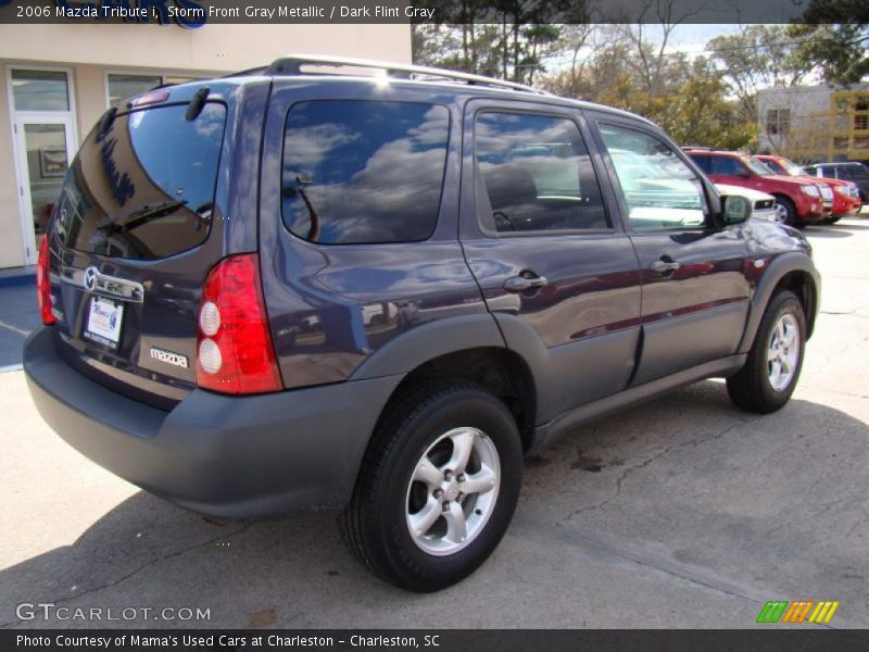 Storm Front Gray Metallic / Dark Flint Gray 2006 Mazda Tribute i