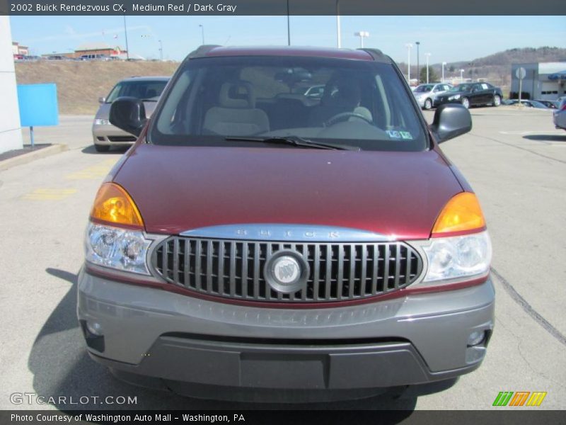 Medium Red / Dark Gray 2002 Buick Rendezvous CX
