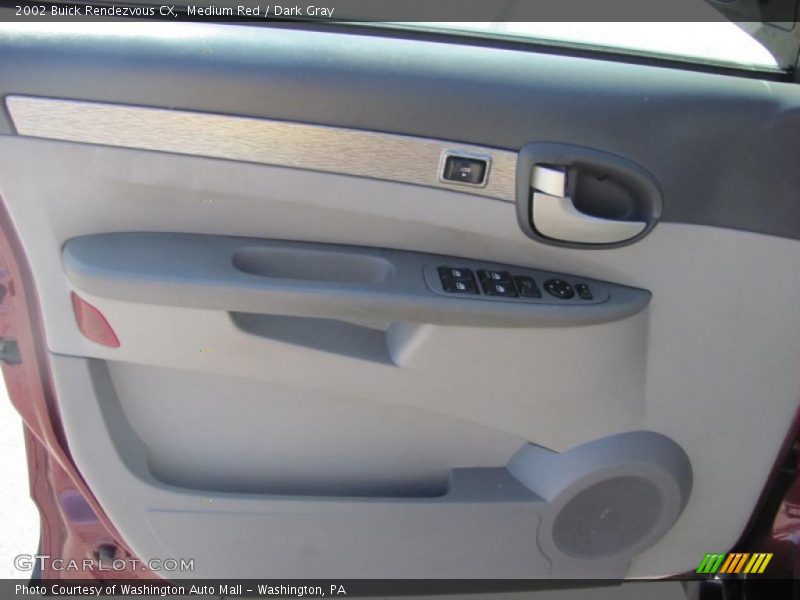 Medium Red / Dark Gray 2002 Buick Rendezvous CX