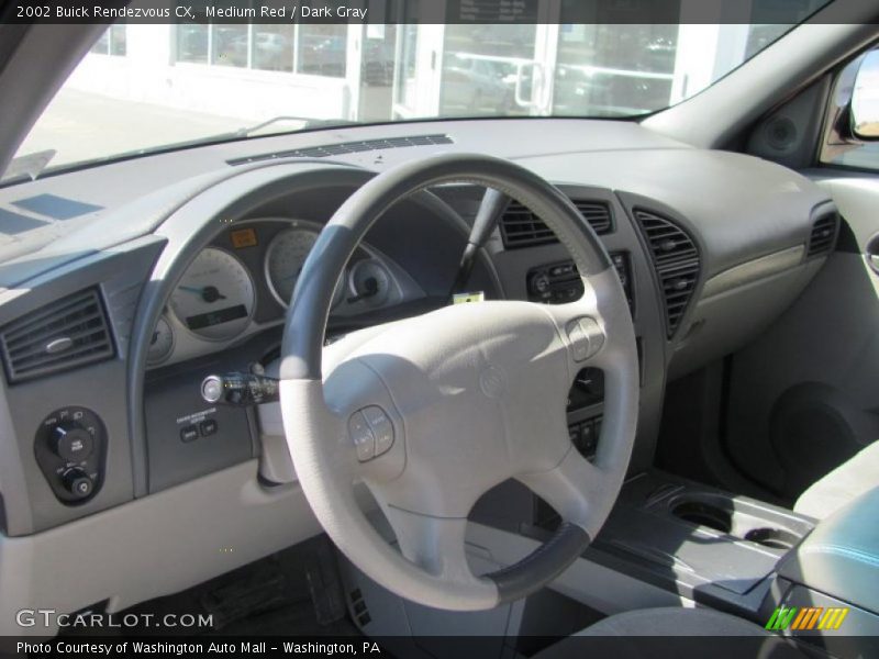 Medium Red / Dark Gray 2002 Buick Rendezvous CX