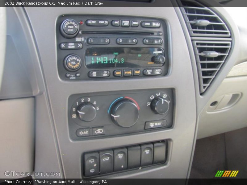 Medium Red / Dark Gray 2002 Buick Rendezvous CX