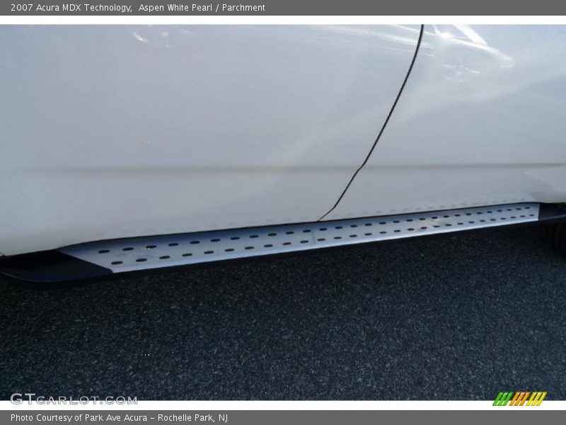 Aspen White Pearl / Parchment 2007 Acura MDX Technology