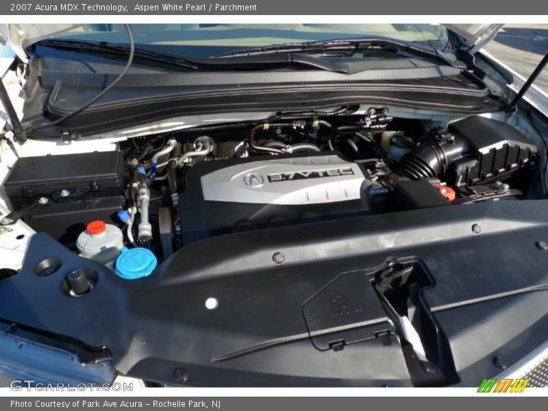 Aspen White Pearl / Parchment 2007 Acura MDX Technology