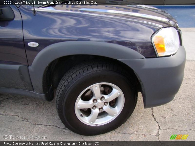 Storm Front Gray Metallic / Dark Flint Gray 2006 Mazda Tribute i