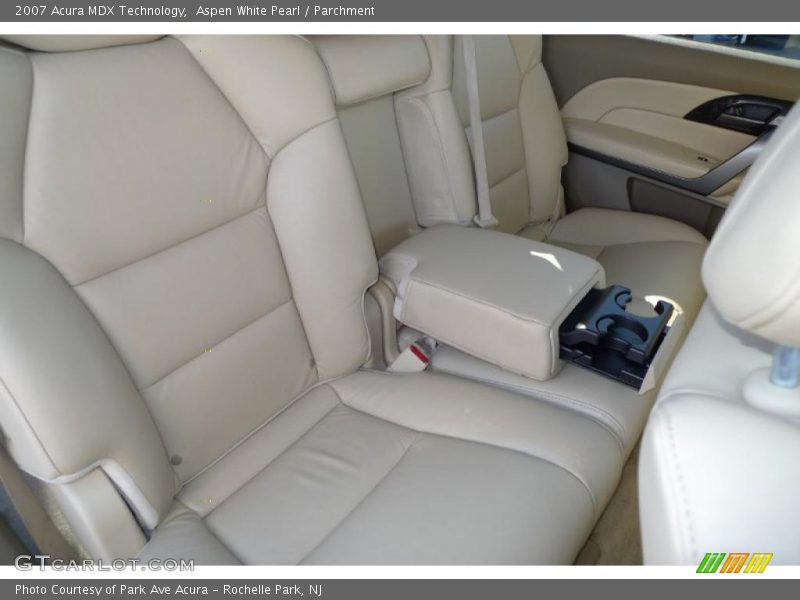 Aspen White Pearl / Parchment 2007 Acura MDX Technology