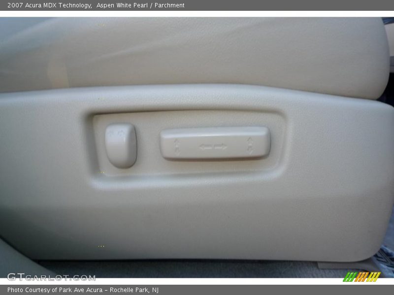 Aspen White Pearl / Parchment 2007 Acura MDX Technology