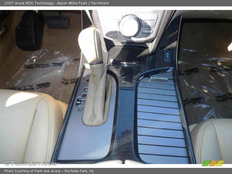 Aspen White Pearl / Parchment 2007 Acura MDX Technology