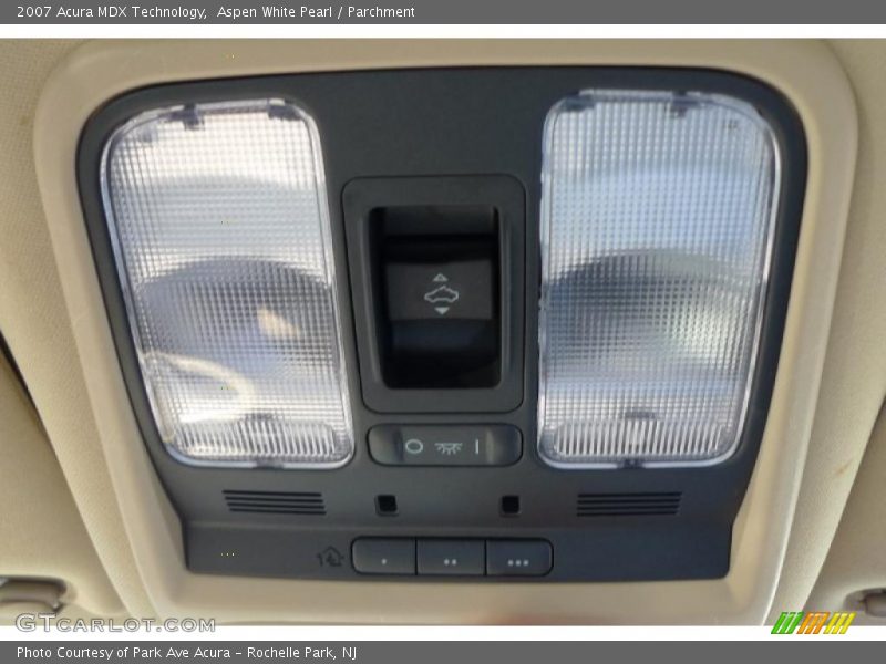 Aspen White Pearl / Parchment 2007 Acura MDX Technology