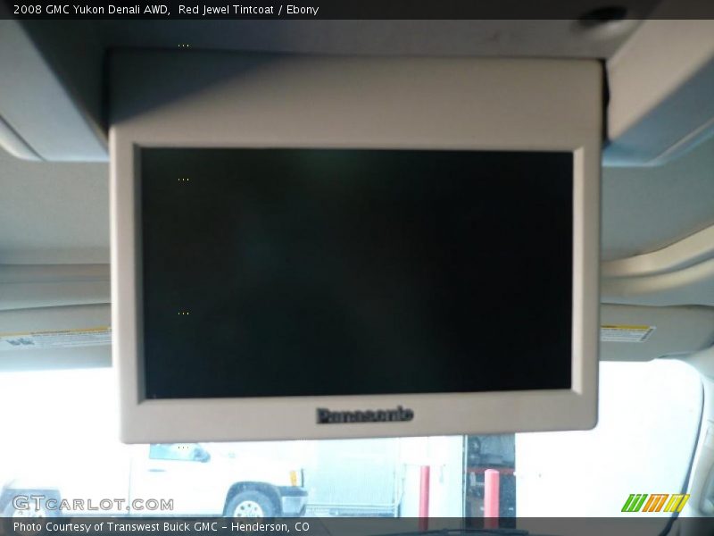 Red Jewel Tintcoat / Ebony 2008 GMC Yukon Denali AWD