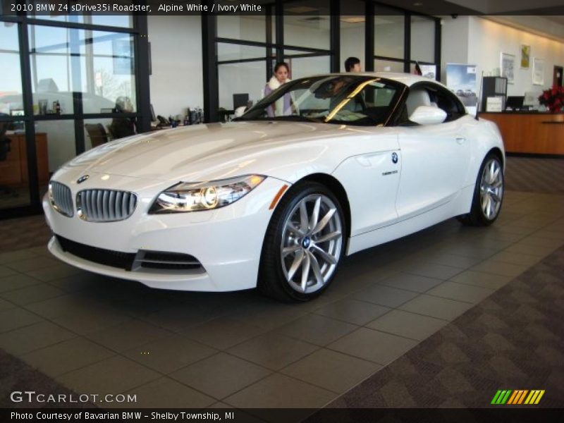 Alpine White / Ivory White 2010 BMW Z4 sDrive35i Roadster